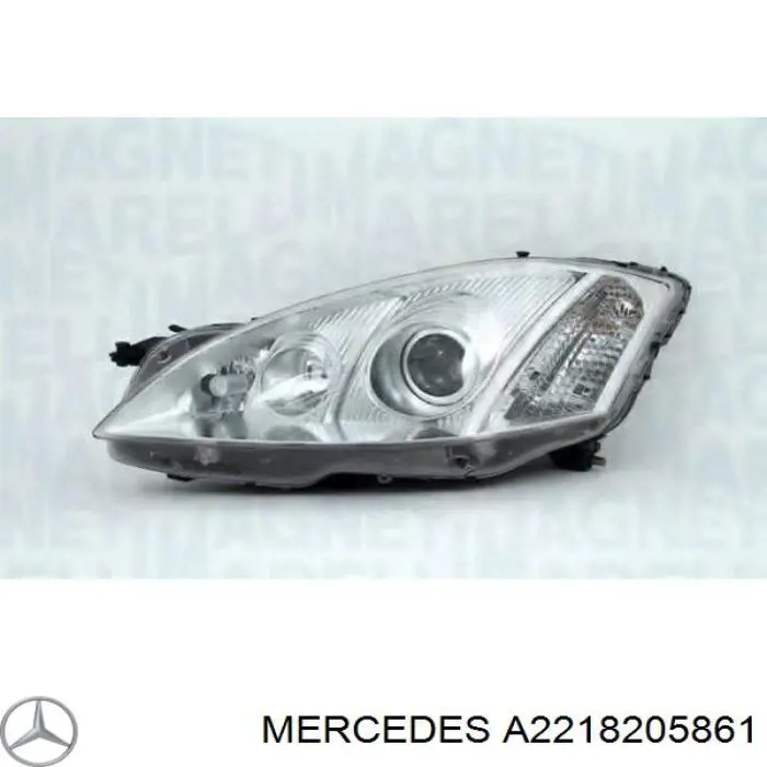 A2218205861 Mercedes Фара правая