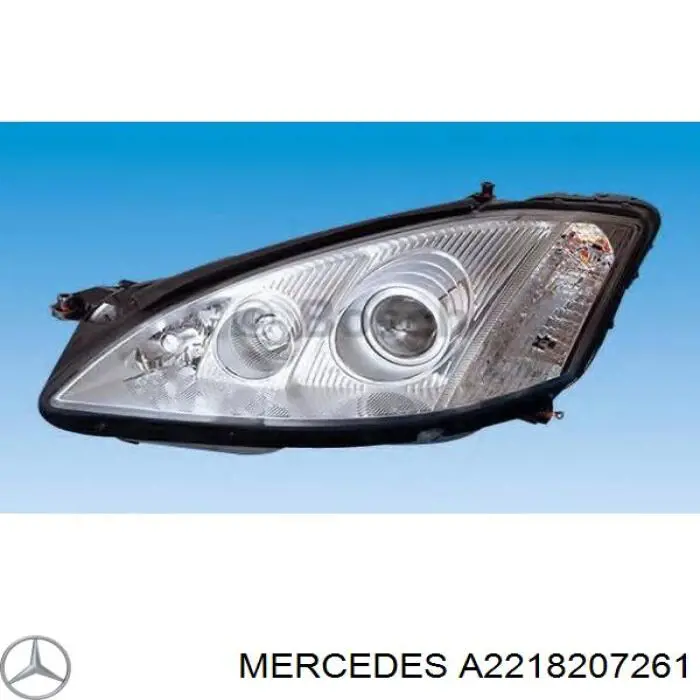 A2218207261 Mercedes Фара правая