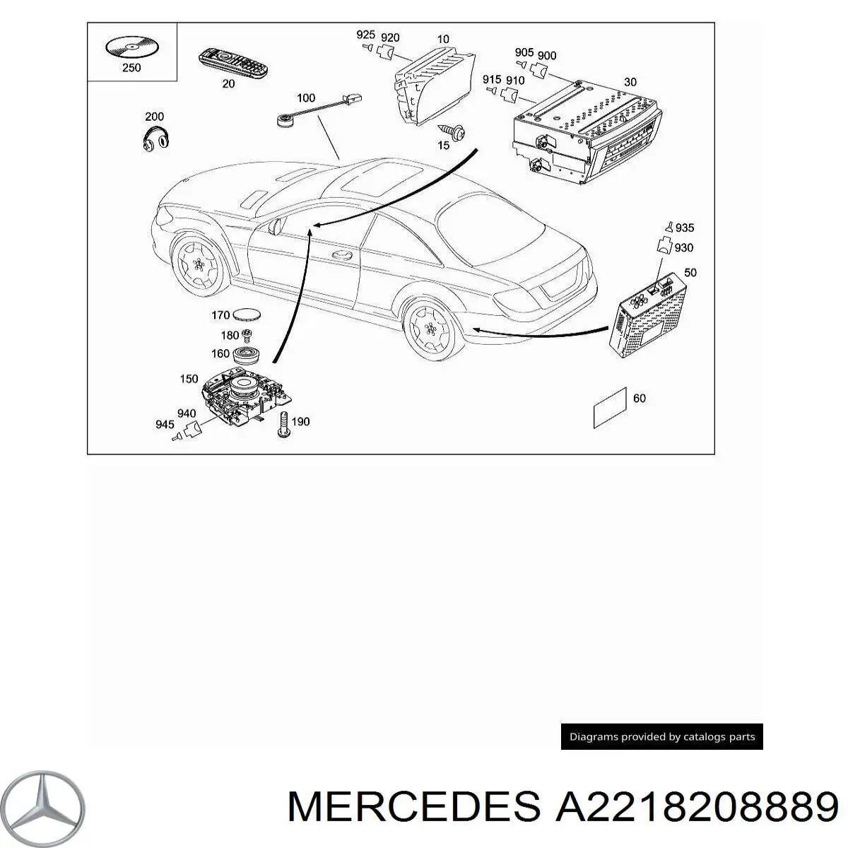  Mercedes A2219002604