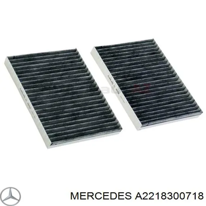 Купити A2218300718 Mercedes Фільтр салону вугільний