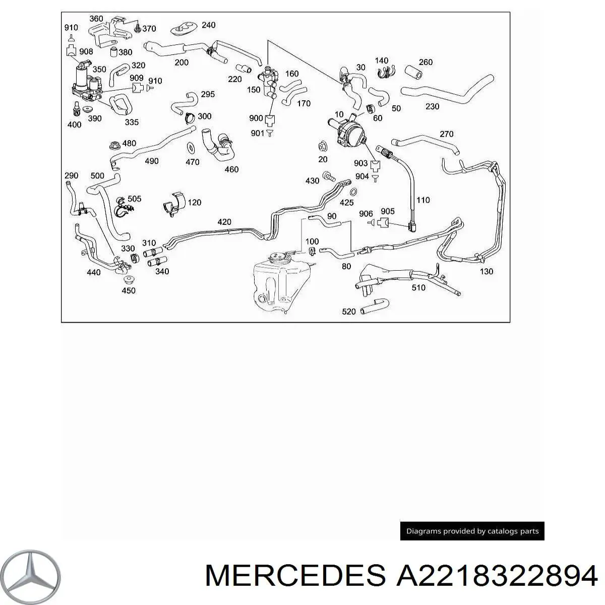 A2218322894 Mercedes 