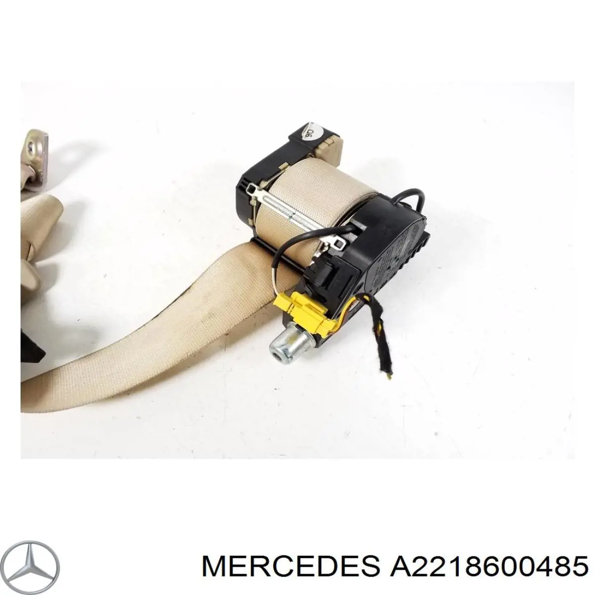 A2218600485 Mercedes Пасок безпеки задній правий
