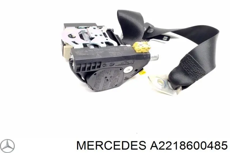 Пасок безпеки задній правий A2218600485 Mercedes
