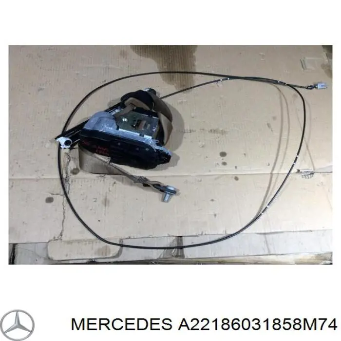 Пасок безпеки передній лівий Mercedes A22186031858M74 ціна, від 151.93 USD