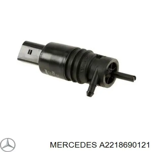 A2218690121 Mercedes насос-двигун омивача скла, переднього
