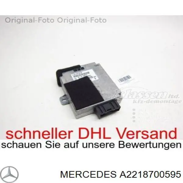  Mercedes A2218700595 ціна, від 50.79 USD