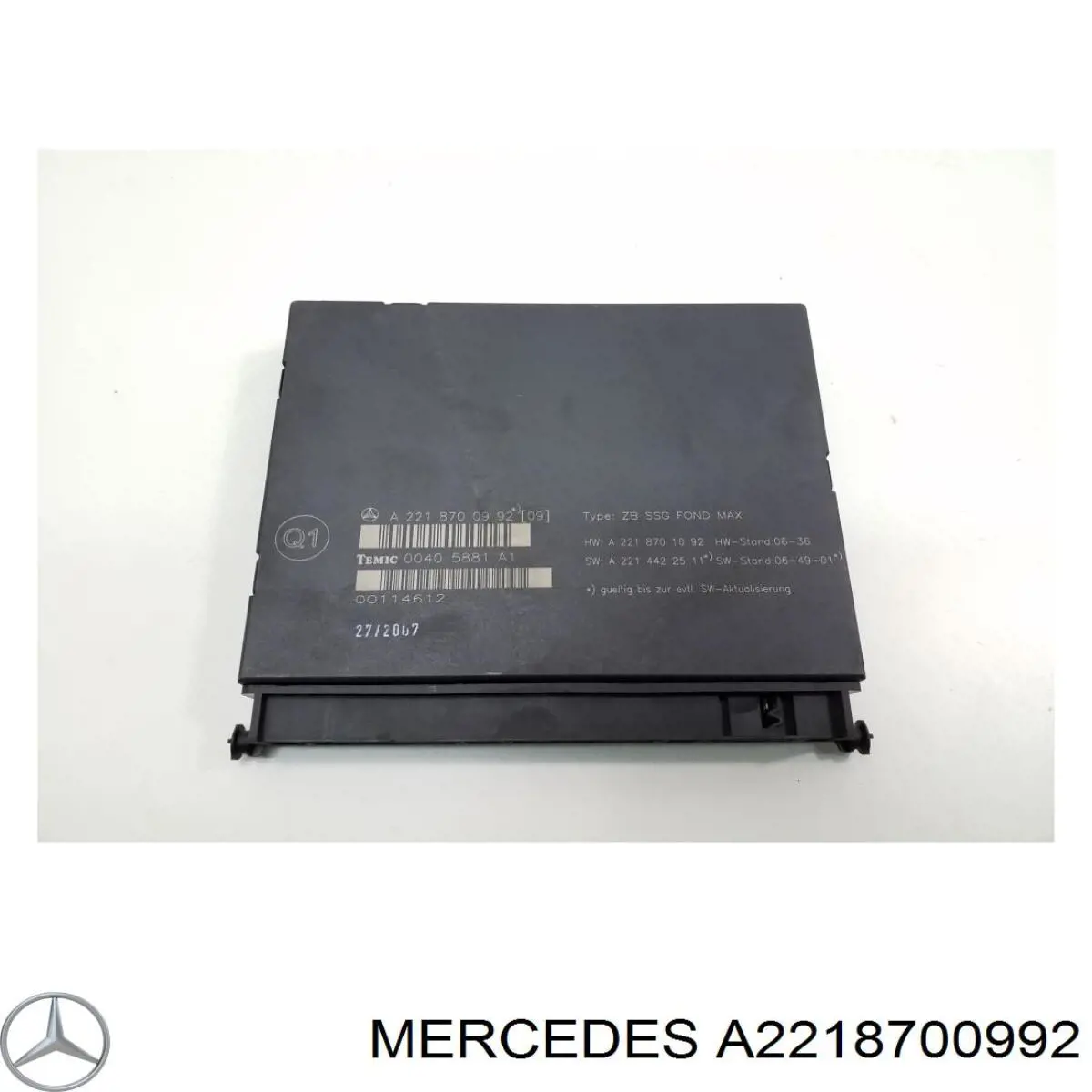  A2218700992 Mercedes