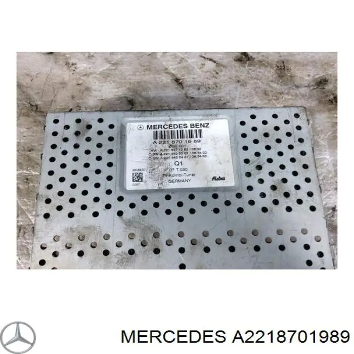  A2218701989 Mercedes