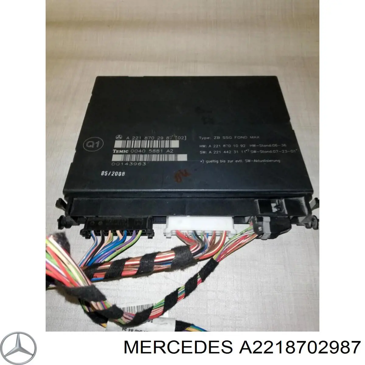 Купити A2218702987 Mercedes Монітор (дисплей) переднього підголівника