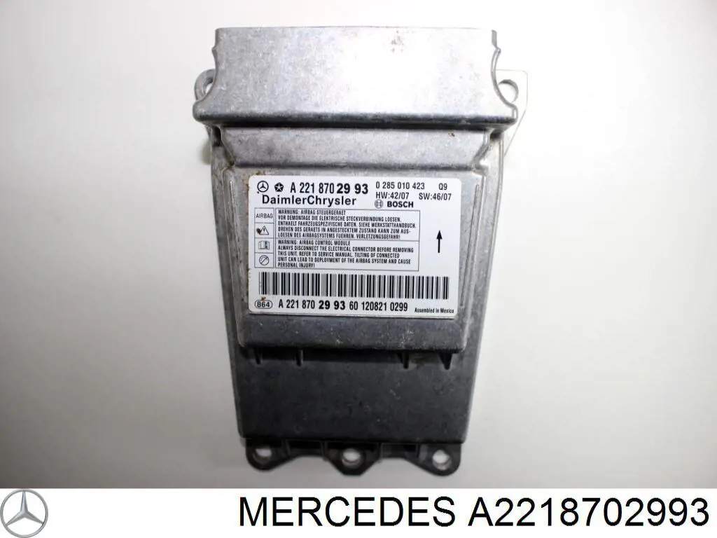 A0048201326 Mercedes Модуль-процесор управління подушки безпеки