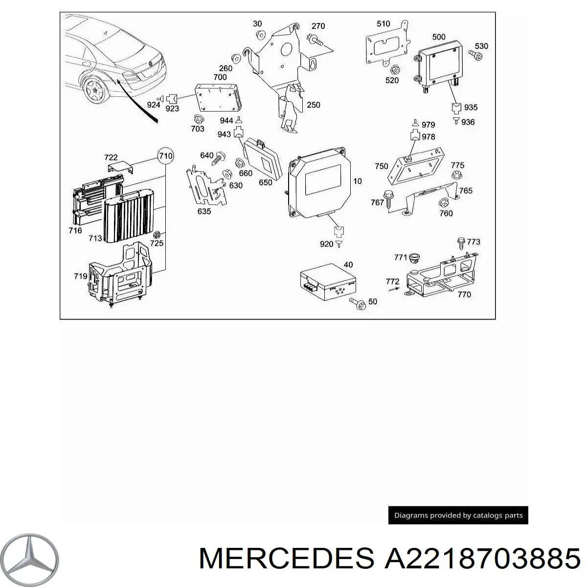  Mercedes A2218700595