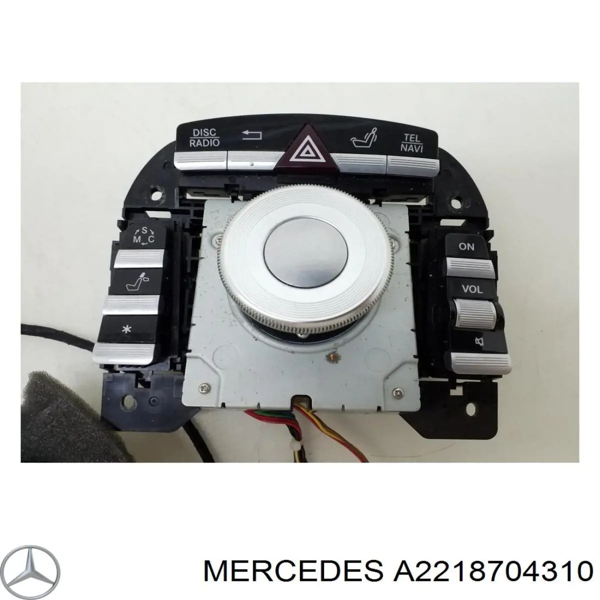 Купити A2218704310 Mercedes Блок кнопок центральної консолі