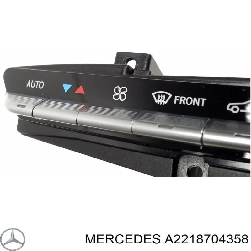A2218704358 Mercedes Механізм управління кондиціонером
