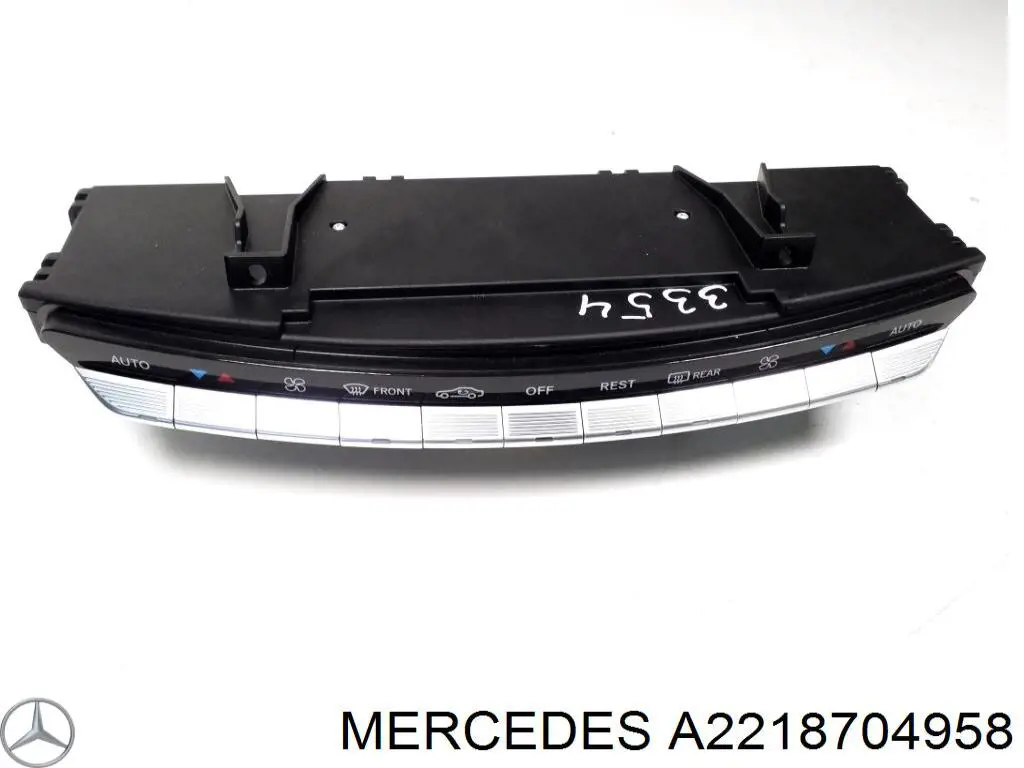 A2218704958 Mercedes Механізм управління кондиціонером