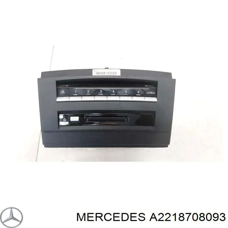 Магнітола (радіо AM/FM) Mercedes A2218708093 ціна, від 190.03 USD