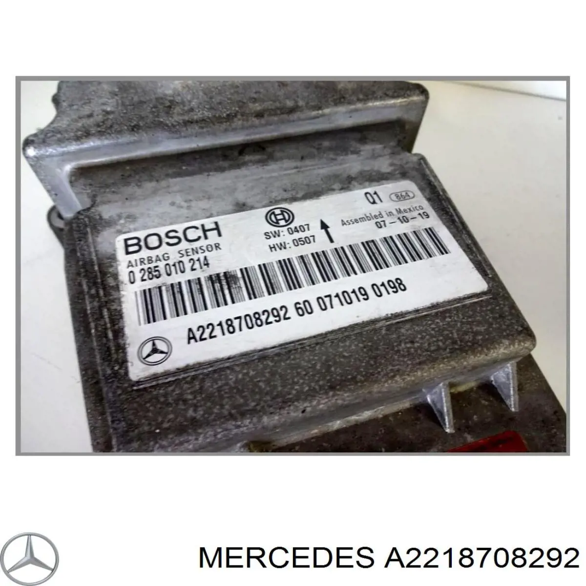 A2218708292 Mercedes Блок управління airbag