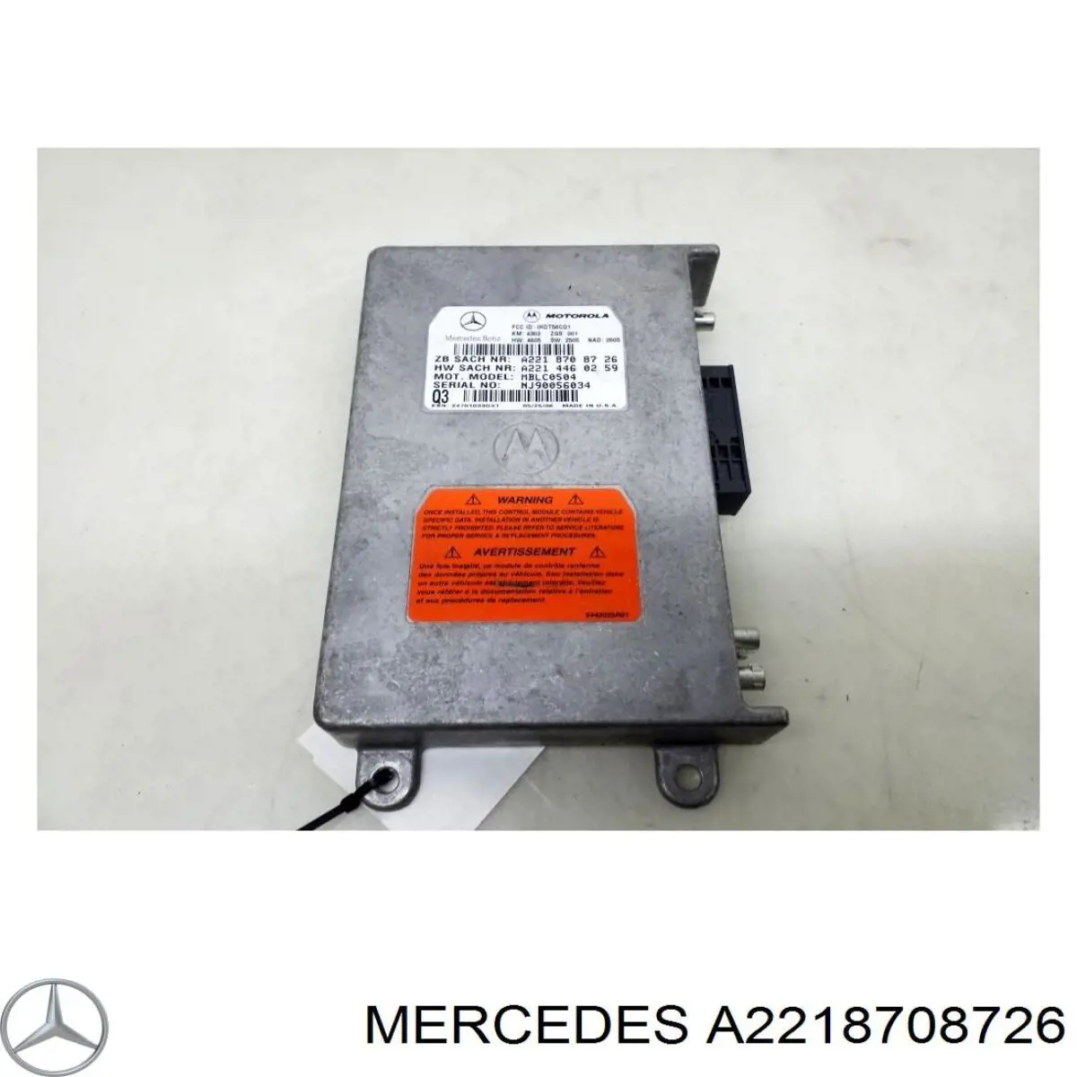  A2218708726 Mercedes