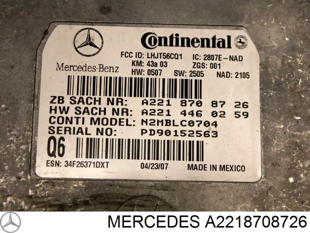 A2218708726 Mercedes 