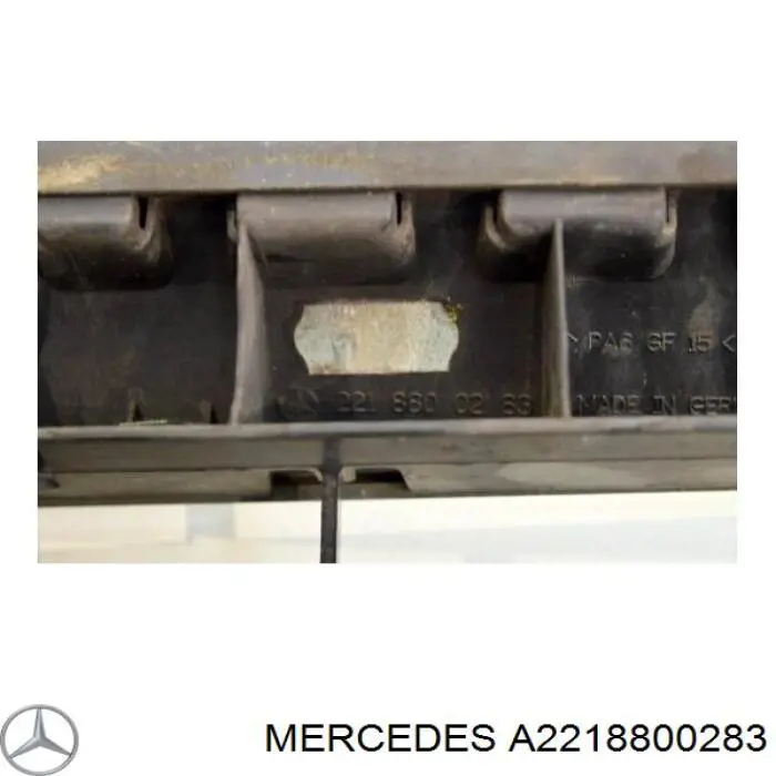 Купити A2218800283 Mercedes Захисна решітка радіатора