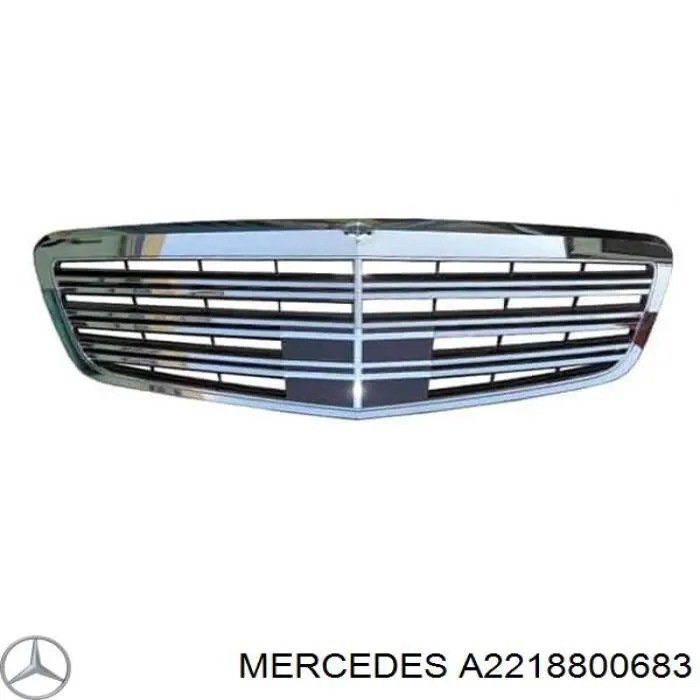 Купити A2218800683 Mercedes Захисна решітка радіатора