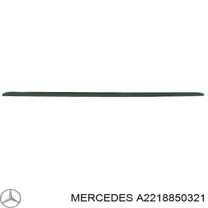 Молдинг заднього бампера, лівий Mercedes A2218850321 ціна, від 17.14 USD