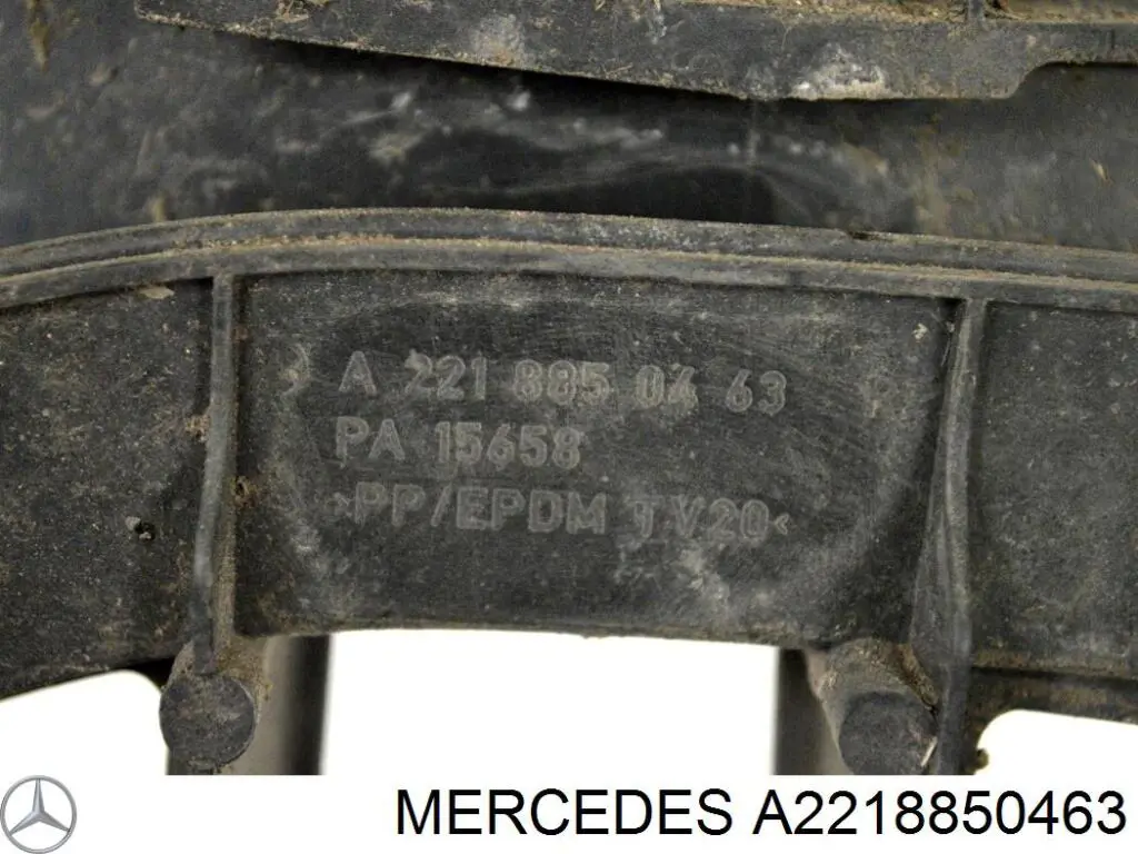 Купити A2218850463 Mercedes Направляюча заднього бампера, права