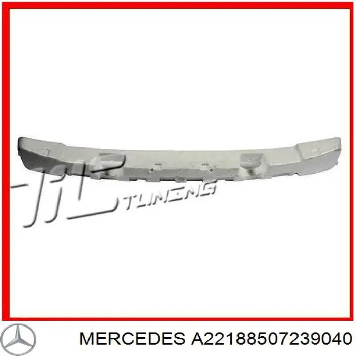 Задній бампер A22188507239040 Mercedes
