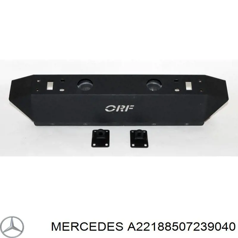 A2218850723 Mercedes Буфер (бампер) задній