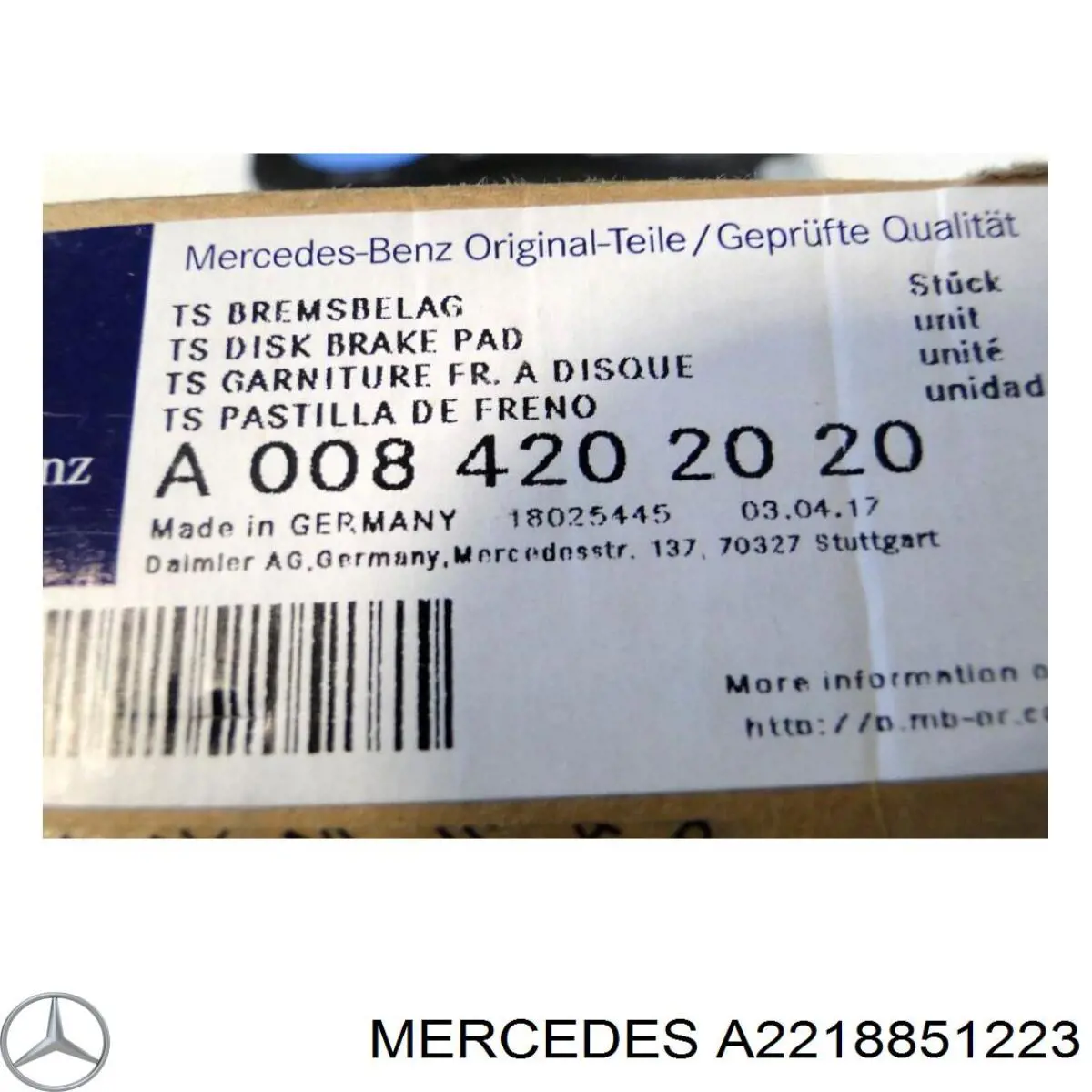 A22188512239051 Mercedes 