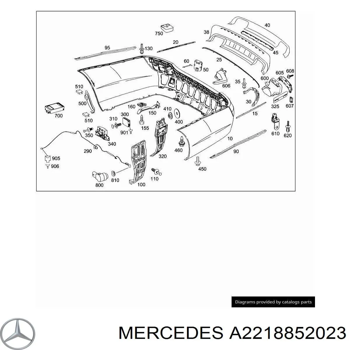 A2218852023 Mercedes 