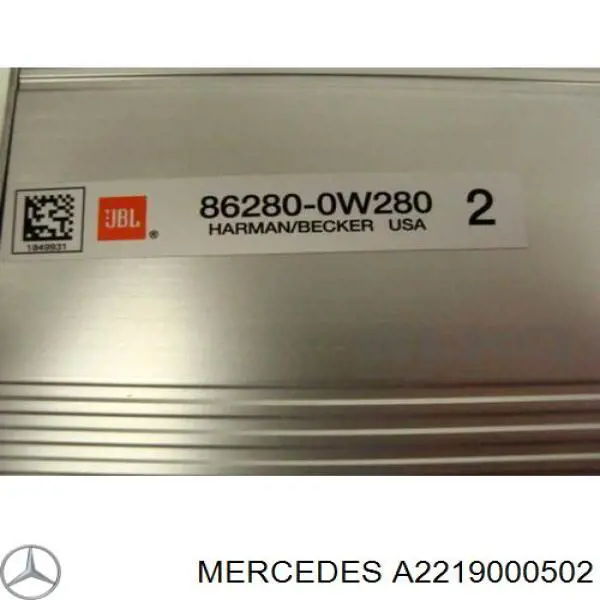  Mercedes A2219000502 ціна, від 443.31 USD