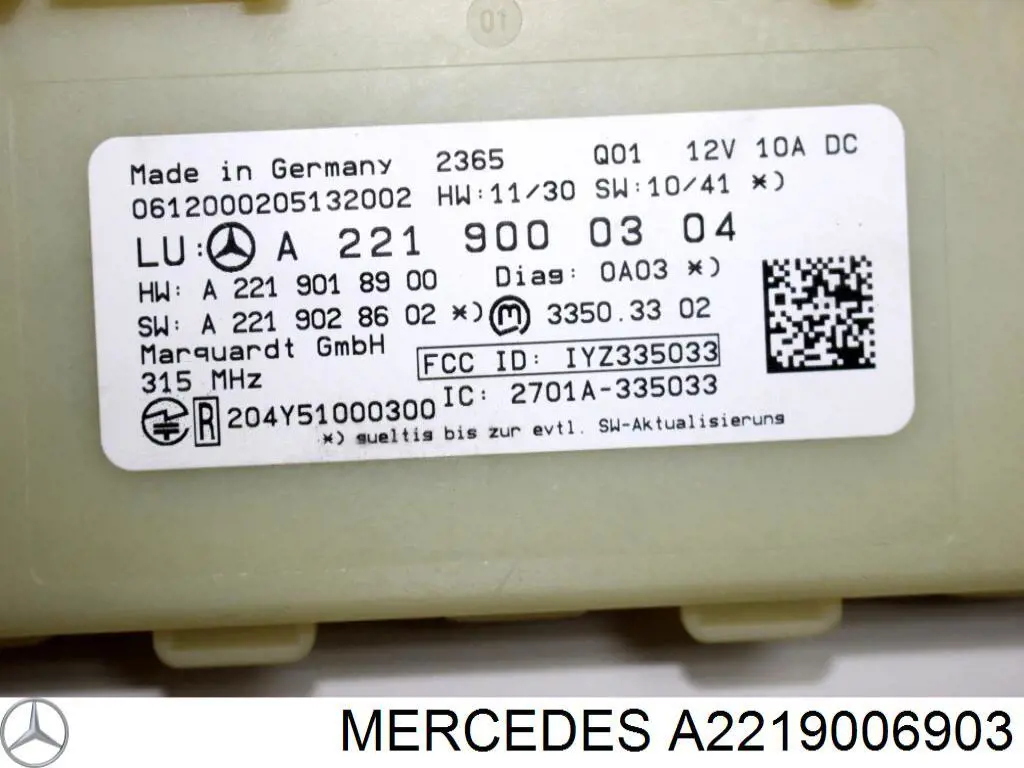  A2219006903 Mercedes