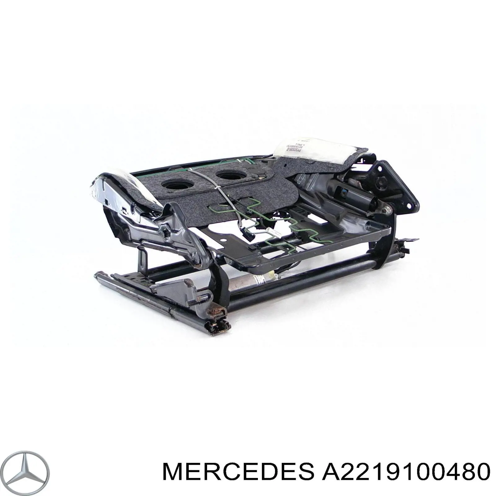Механізм підстави сидіння на Mercedes S-Class (W221)