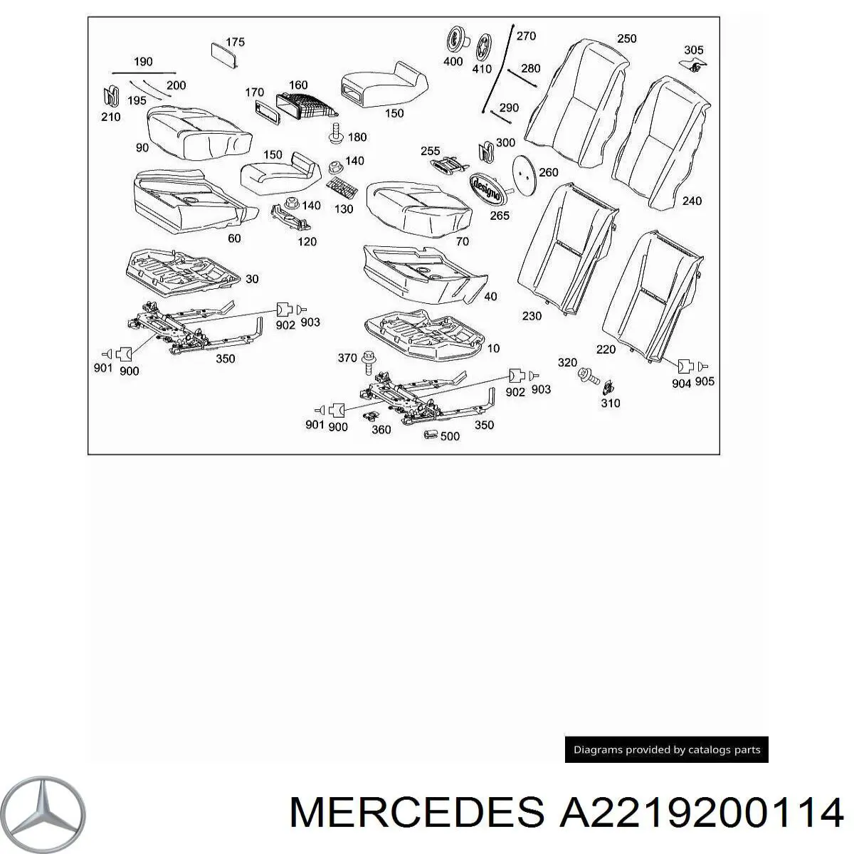 A2219200114 Mercedes 