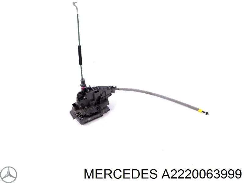Купити A2220063999 Mercedes Замок дверки правої передньої