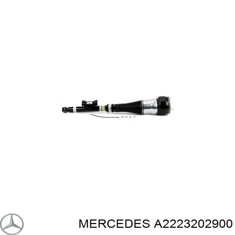 Купити A2223202900 Mercedes Амортизатор задній, лівий