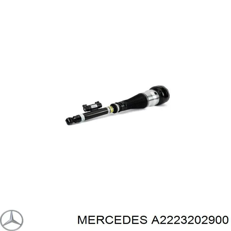 Амортизатор задній, лівий Mercedes A2223202900 ціна, від 393.70 USD