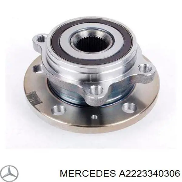 Маточина колеса передня Mercedes A2223340306 ціна, від 177.36 USD