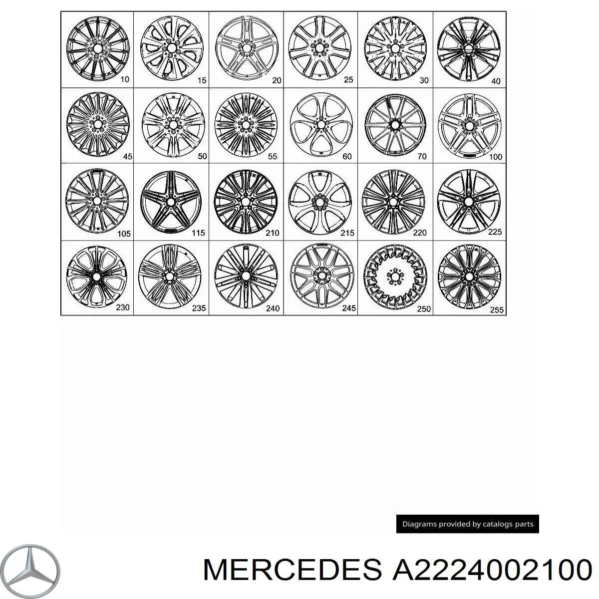  A2224002100 Mercedes