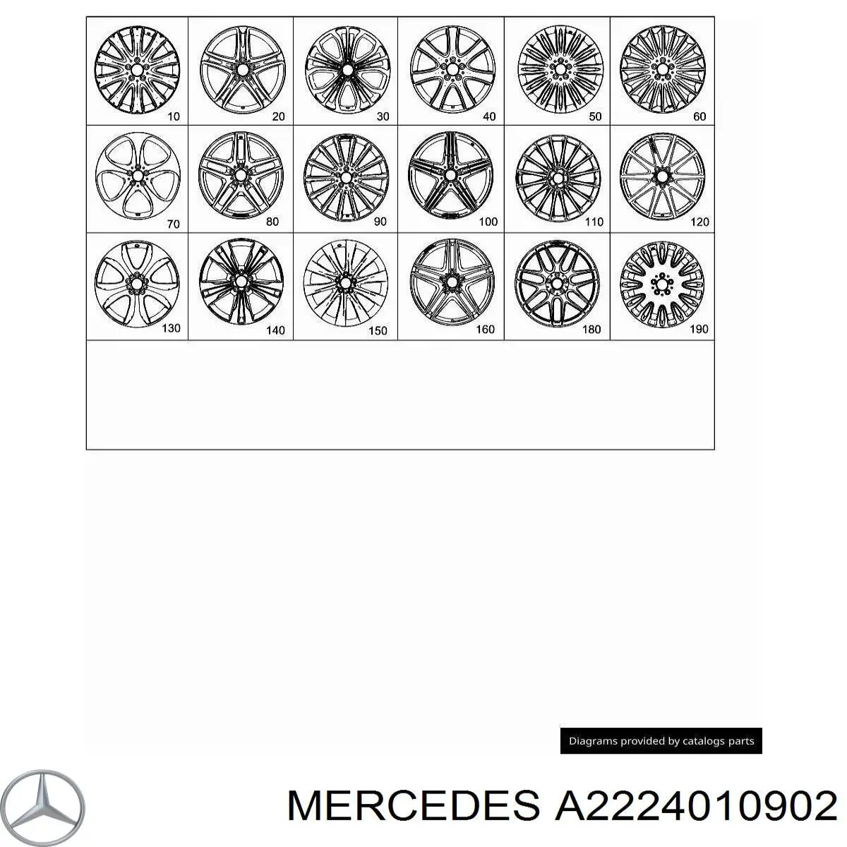 A2224010902 Mercedes 