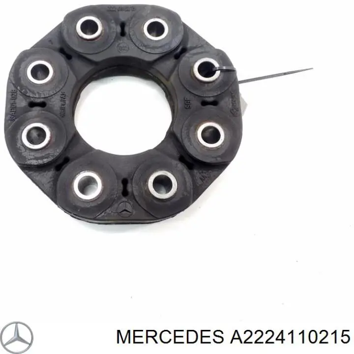 Купити A2224110215 Mercedes Гумова муфта кардана