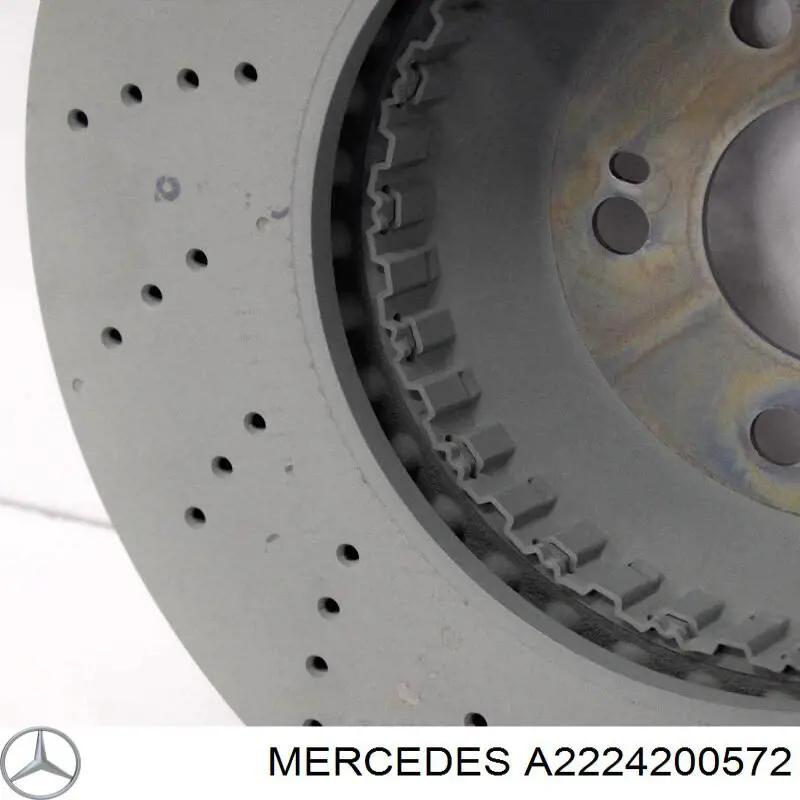A2224200572 Mercedes Дискові гальма