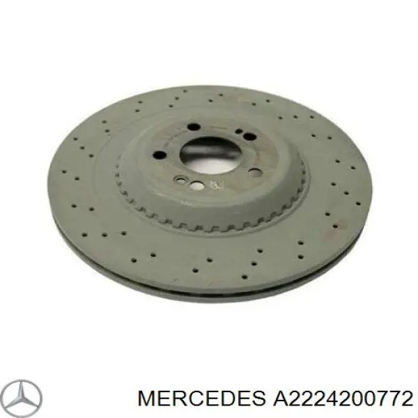 A2224200772 Mercedes Дискові гальма