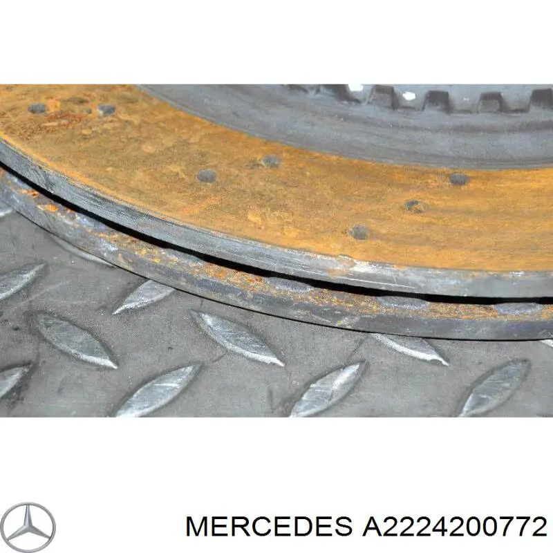 Задні дискові гальма Mercedes A2224200772 ціна, від 307.12 USD