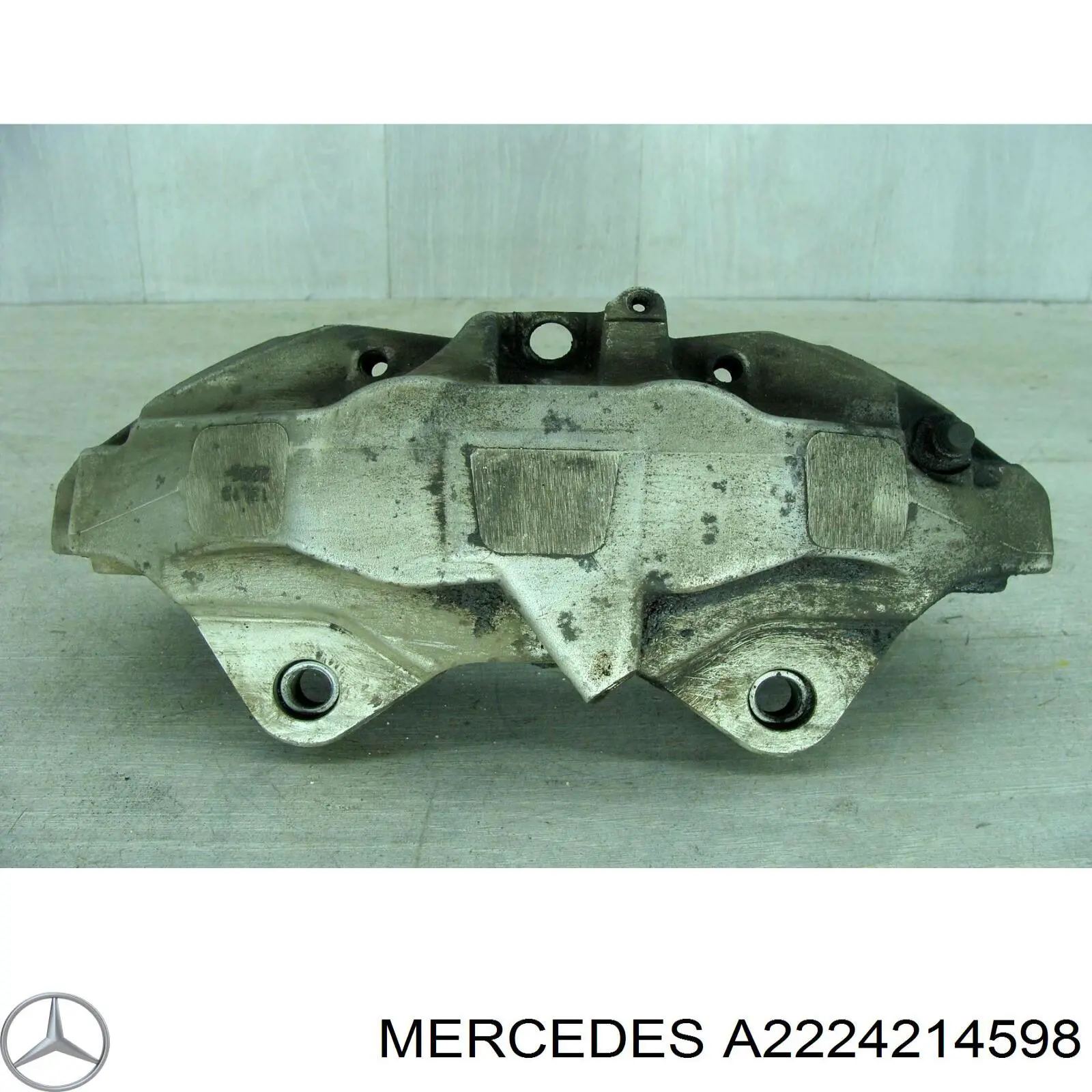 A2224214598 Mercedes Супорт гальмівний, передній, лівий