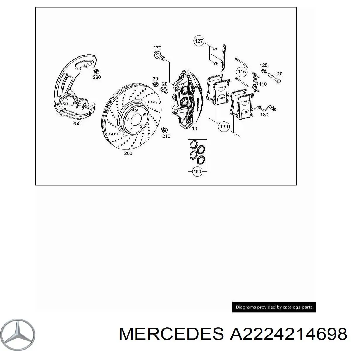  A2224214698 Mercedes