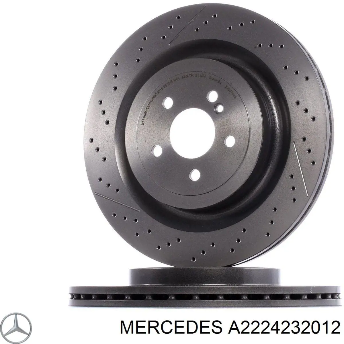 Диск гальмівний задній на Mercedes S (A217)