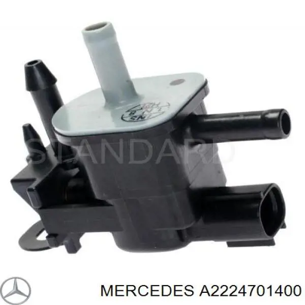 Адсорбер парів палива Mercedes A2224701400 ціна, від 661.24 USD