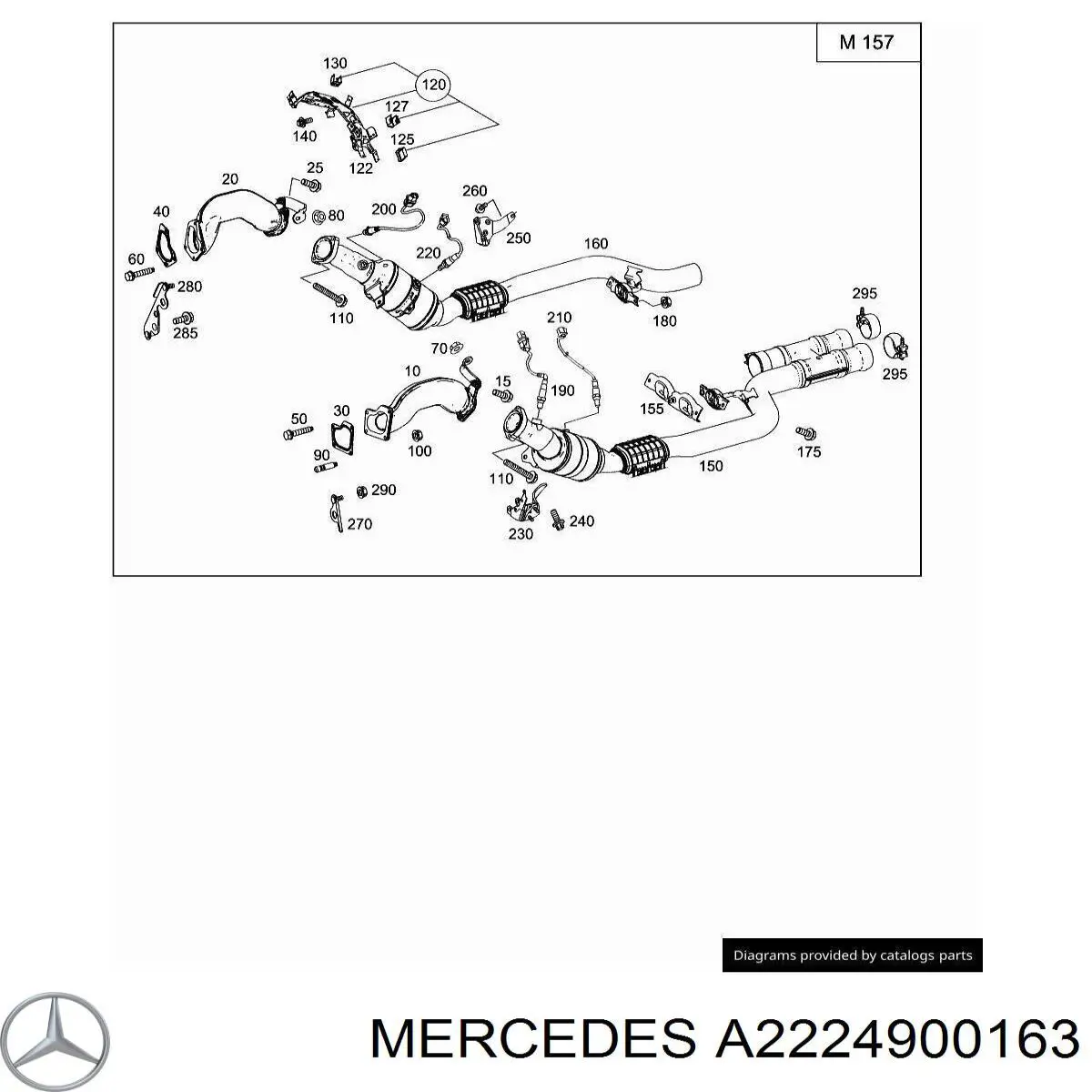 A2224900163 Mercedes 