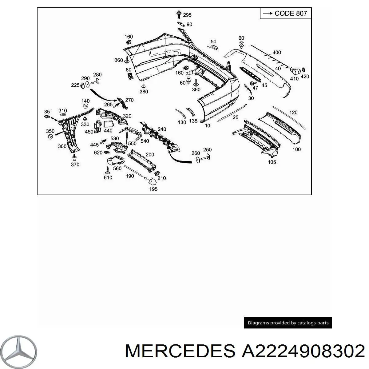 A2224908302 Mercedes Глушилка